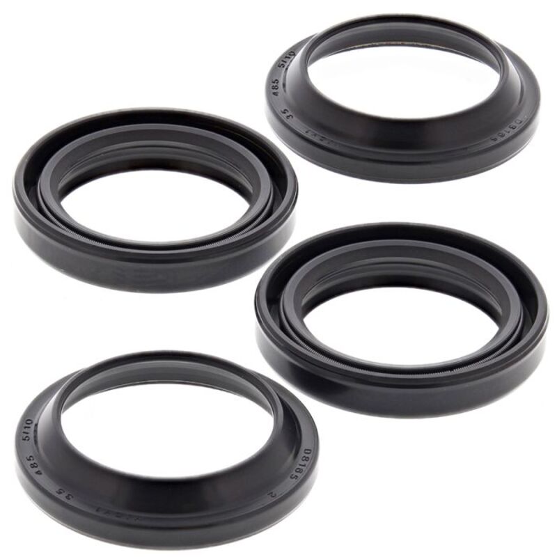 ALL BALLS Fork Oil Seals & Dust Covers - 35x48x8/10 mm - Extra