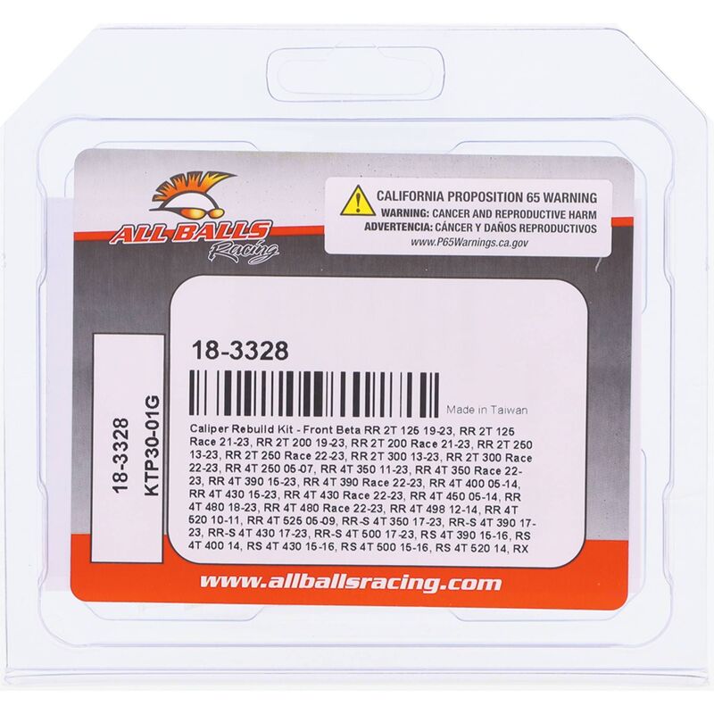 ALL BALLS Caliper Rebuild Kit - Extra