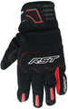 RST Rider Gloves CE Mixed Textiles - Red - Extra