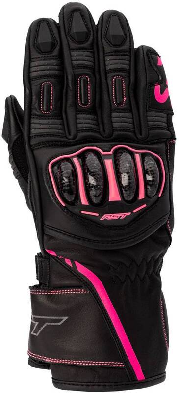 RST Ladies S1 CE Gloves - Neon Pink Size 7/M - Main