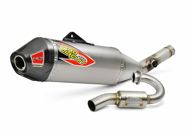 Sistem complet de evacuare PRO CIRCUIT T-6 - Titan Kawasaki KX250F
