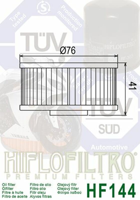 Filtru ulei HIFLO HF144 