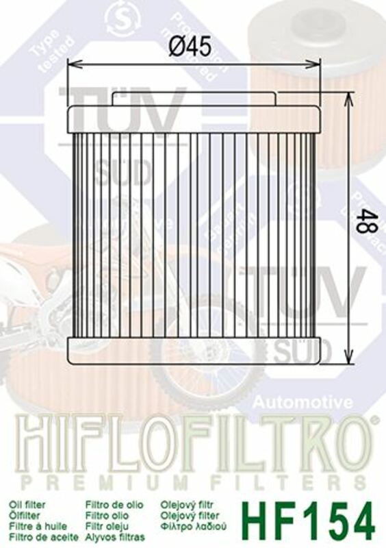 Filtru ulei HIFLO HF154 
