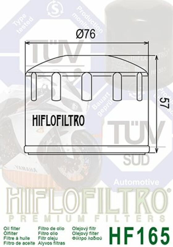 Filtru ulei HIFLO HF165 