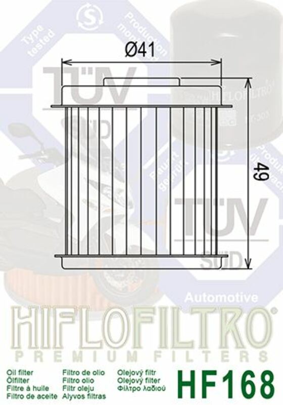 Filtru ulei HIFLO HF168 