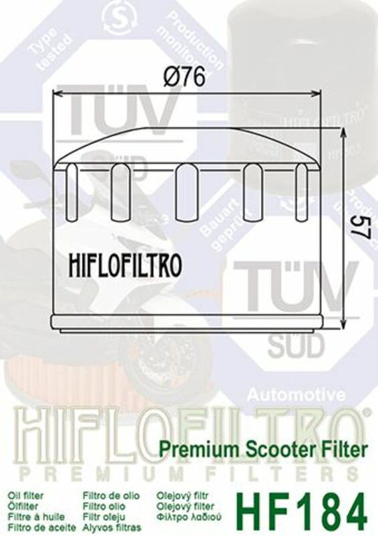 Filtru ulei HIFLO HF184 