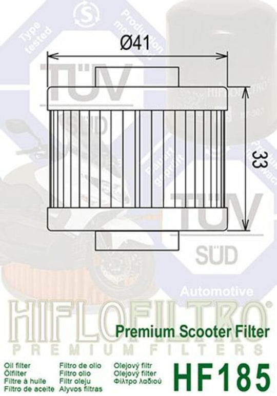 Filtru ulei HIFLO HF185 