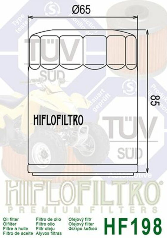 Filtru ulei HIFLO HF198 