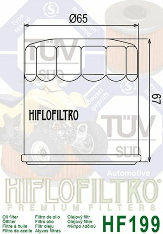 Filtru ulei HIFLO HF199 