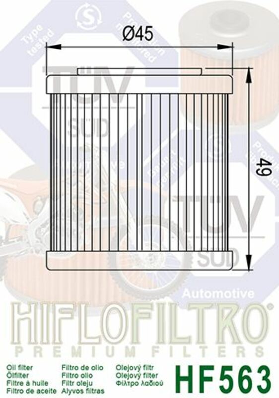 Filtru ulei HIFLO HF563 