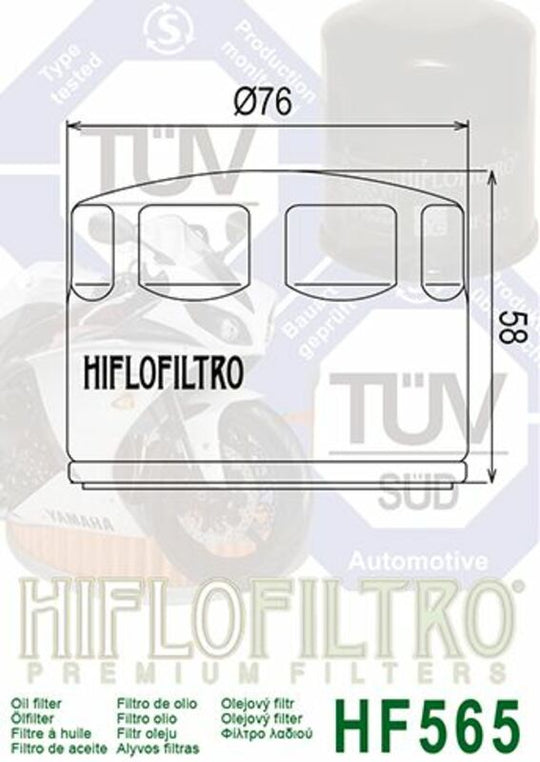Filtru ulei HIFLO HF565 