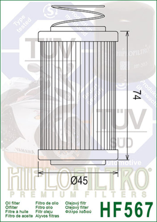 Filtru ulei HIFLO HF567 
