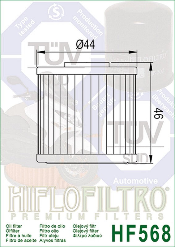 Filtru ulei HIFLO HF568 