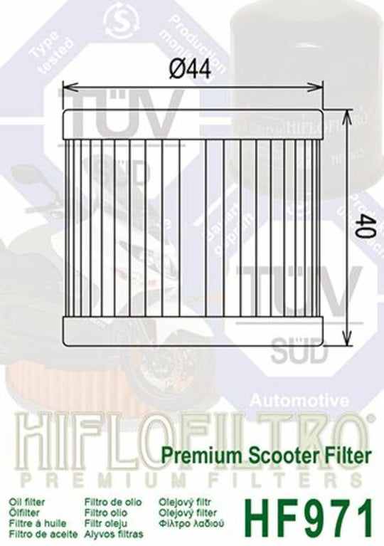 Filtru ulei HIFLO HF971 