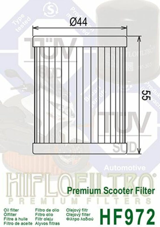 Filtru ulei HIFLO HF972 