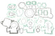 ATHENA Complete Gasket Set (oil seals not included) - Main