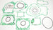 ATHENA Top End Gasket Set (oil seals not included) - Main