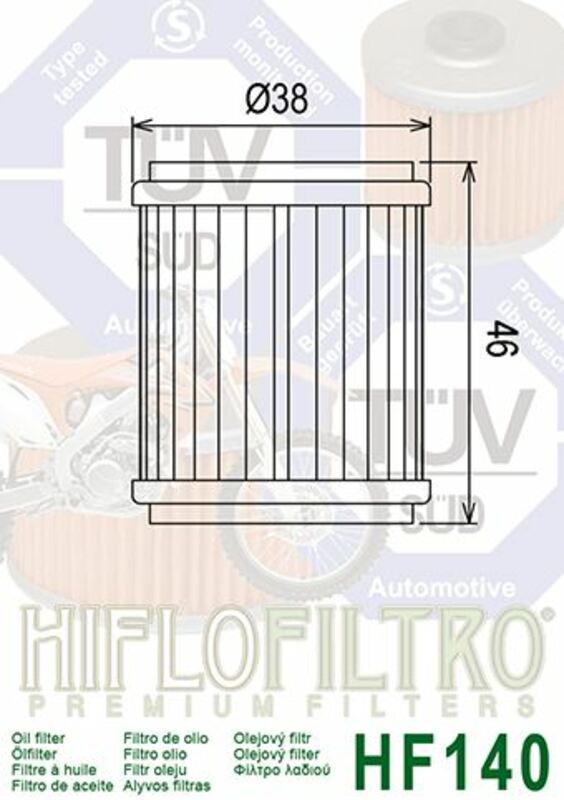 Filtru ulei HIFLO HF140 