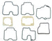 TOURMAX Float Bowl Gasket - Main