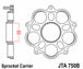 Roata dintata JT SPROCKETS JTA750B 