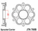 Roata dintata JT SPROCKETS JTA760B 
