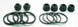 TOURMAX Brake Caliper Repair Kit Honda - Extra