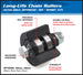 ALL BALLS Upper/Lower Chain Roller Black - Extra