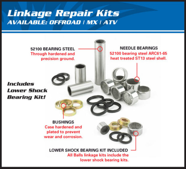 ALL BALLS Suspension Linkage Repair Kit Suzuki RM125/250 - Main