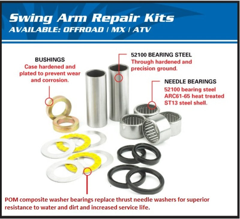 ALL BALLS Swing Arm Repair Kit Honda - Main
