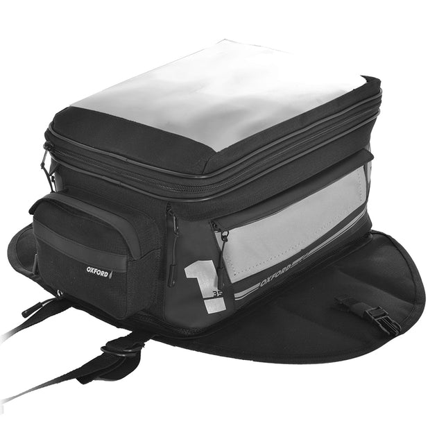OXFORD F1 Small Magnetic Tank Bag Black 35L - Main