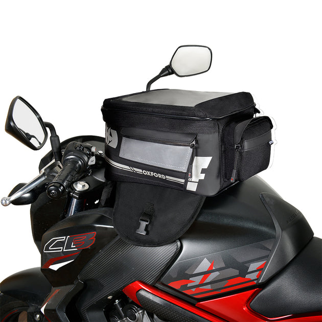 OXFORD F1 Small Magnetic Tank Bag Black 35L - Extra