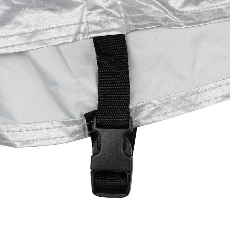 OXFORD Indoor / Outdoor Protective Cover Aquatex Black/Silver - Moto / Scooter with Top Case - M - Extra