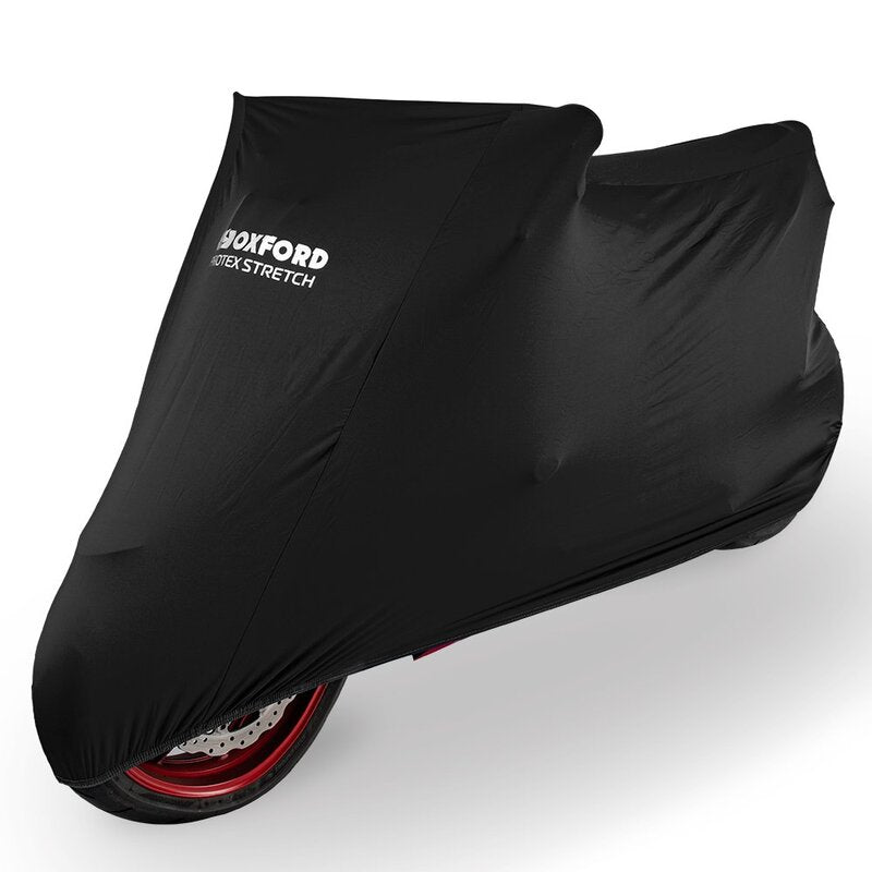 OXFORD Indoor Protective Cover Protex Stretch Black - Moto / Scooter - L - Main