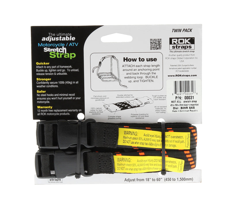 Chingi elastice bagaj moto | ROK Straps