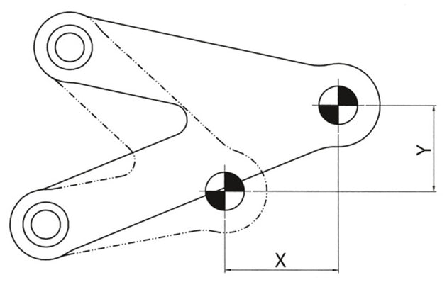 LSL Standard Rearset Black BMW R 1200 Nine-T