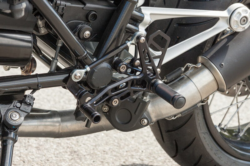 LSL Standard Rearset Black BMW R 1200 Nine-T