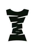 OXFORD Jagged Vinyl Tank Cover Black - Main