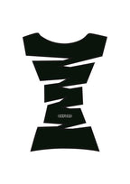 OXFORD Jagged Vinyl Tank Cover Black - Extra