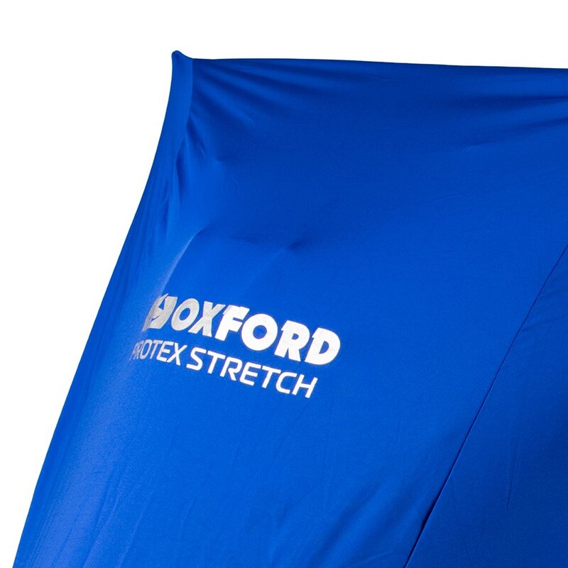 OXFORD Indoor Protective Cover Protex Stretch Blue - Moto / Scooter - M - Extra