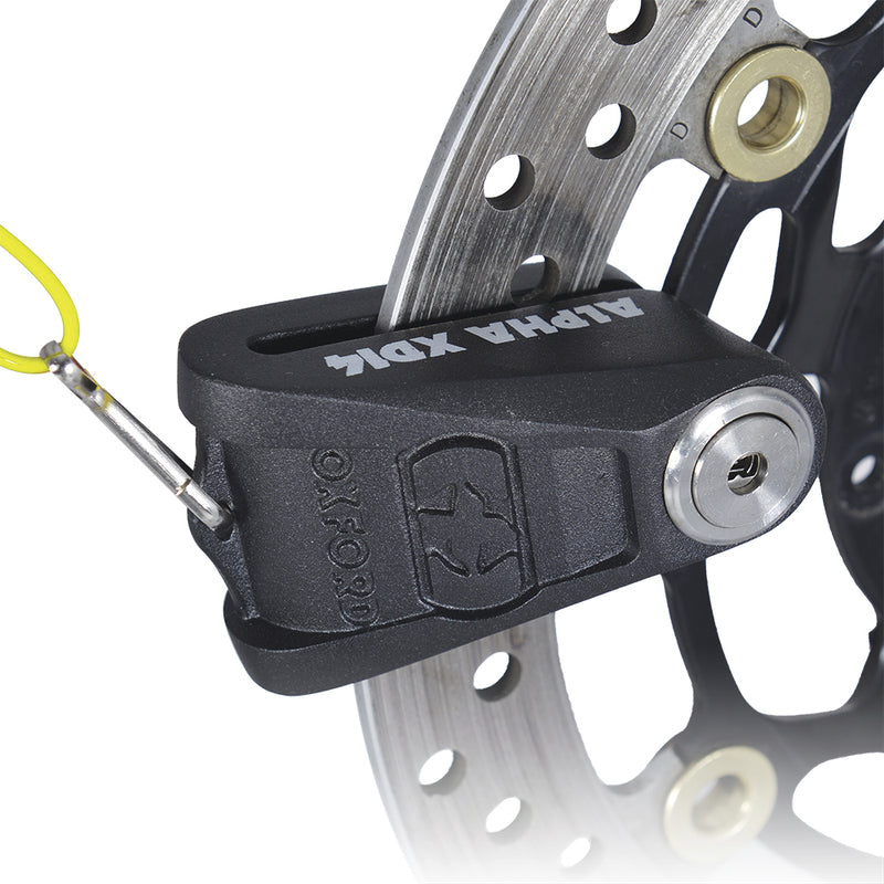 OXFORD Alpha XD14 Disc Lock - Ã˜14mm Black - Main