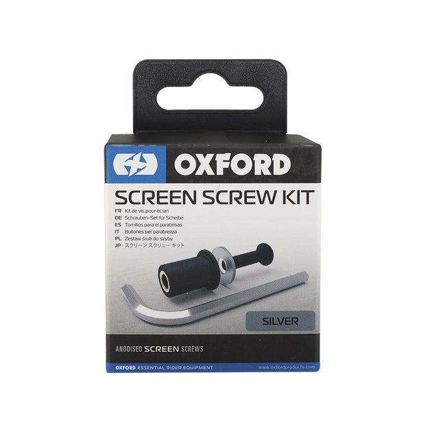OXFORD Screw kit for Screens Silver - Extra
