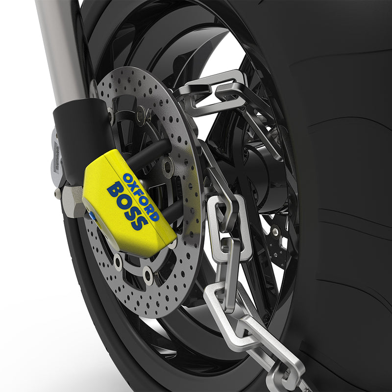 OXFORD 16mm Big Boss+ Chain Lock - 2m x 12mm - Extra