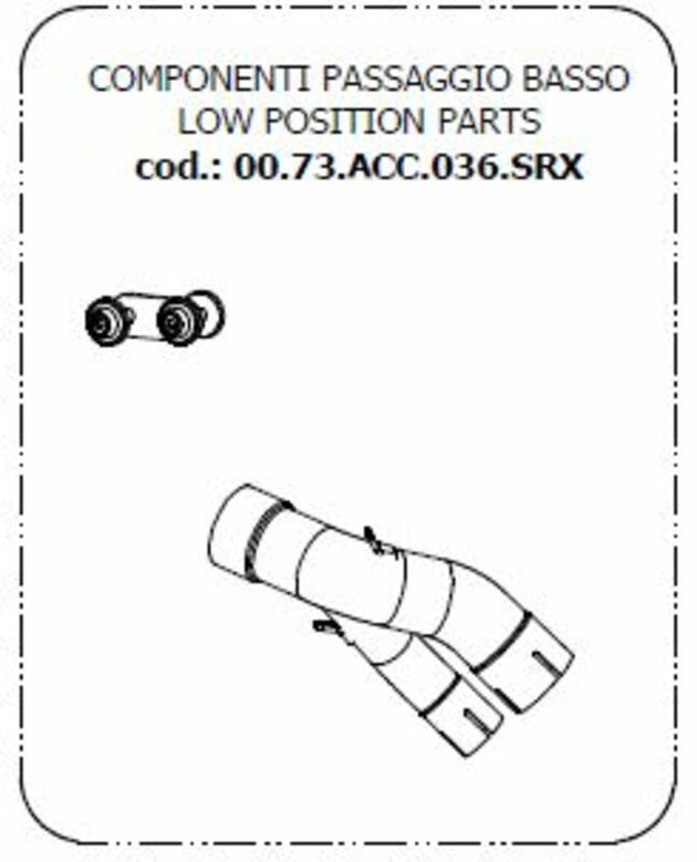 MIVV SPAREPARTS TRANSFORMATION KIT LOW