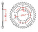 Roata dintata JT SPROCKETS JTR1219.42 