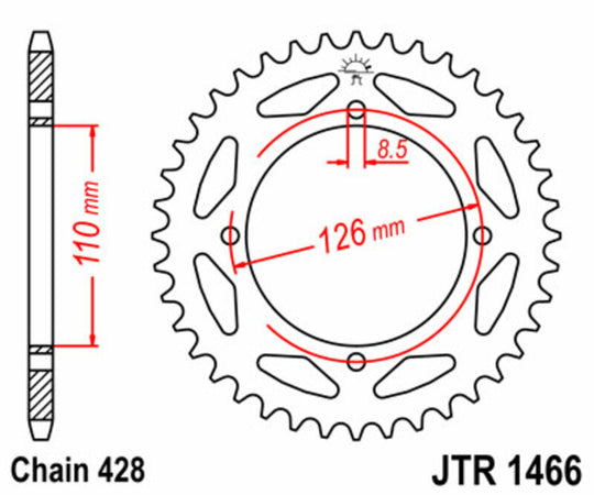 Roata dintata JT SPROCKETS JTR1466.47 