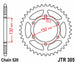 Roata dintata JT SPROCKETS JTR305.46 