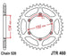 Roata dintata JT SPROCKETS JTR460.49SC 