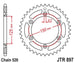 Roata dintata JT SPROCKETS JTR897.51SC 