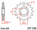 Pinion lant JT SPROCKETS JTF1120.11 