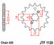 Pinion lant JT SPROCKETS JTF1128.11 